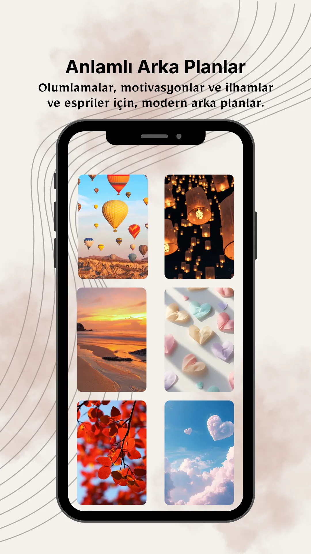 Anlamlı arka planlar.